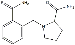 1-[(2-carbamothioylphenyl)methyl]pyrrolidine-2-carboxamide