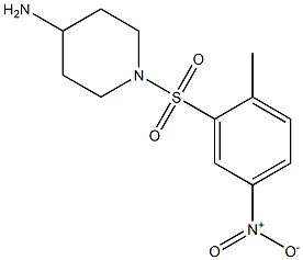  1-[(2-methyl-5-nitrobenzene)sulfonyl]piperidin-4-amine