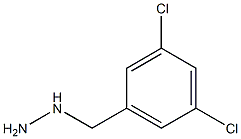 1-[(3,5-dichlorophenyl)methyl]hydrazine Structure