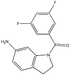 1-[(3,5-difluorophenyl)carbonyl]-2,3-dihydro-1H-indol-6-amine