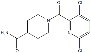  1-[(3,6-dichloropyridin-2-yl)carbonyl]piperidine-4-carboxamide