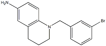 1-[(3-bromophenyl)methyl]-1,2,3,4-tetrahydroquinolin-6-amine|