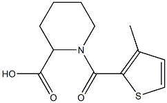 1-[(3-methylthien-2-yl)carbonyl]piperidine-2-carboxylic acid