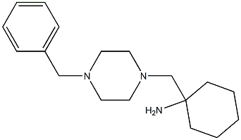 1-[(4-benzylpiperazin-1-yl)methyl]cyclohexan-1-amine