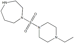 1-[(4-ethylpiperazine-1-)sulfonyl]-1,4-diazepane Structure