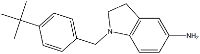  1-[(4-tert-butylphenyl)methyl]-2,3-dihydro-1H-indol-5-amine