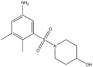 1-[(5-amino-2,3-dimethylbenzene)sulfonyl]piperidin-4-ol