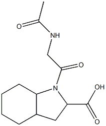 1-[(acetylamino)acetyl]octahydro-1H-indole-2-carboxylic acid