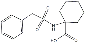 1-[(benzylsulfonyl)amino]cyclohexanecarboxylic acid