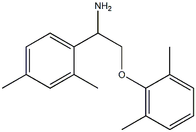 1-[1-amino-2-(2,6-dimethylphenoxy)ethyl]-2,4-dimethylbenzene