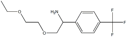 1-[1-amino-2-(2-ethoxyethoxy)ethyl]-4-(trifluoromethyl)benzene