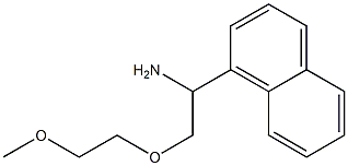 1-[1-amino-2-(2-methoxyethoxy)ethyl]naphthalene