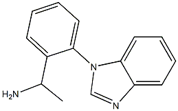 1-[2-(1H-1,3-benzodiazol-1-yl)phenyl]ethan-1-amine|