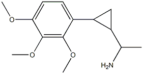 1-[2-(2,3,4-trimethoxyphenyl)cyclopropyl]ethan-1-amine