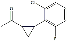 1-[2-(2-chloro-6-fluorophenyl)cyclopropyl]ethan-1-one