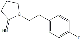  1-[2-(4-fluorophenyl)ethyl]pyrrolidin-2-imine