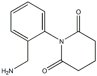 1-[2-(aminomethyl)phenyl]piperidine-2,6-dione Structure