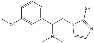  1-[2-(dimethylamino)-2-(3-methoxyphenyl)ethyl]-1H-imidazole-2-thiol