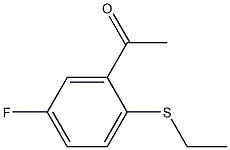  1-[2-(ethylsulfanyl)-5-fluorophenyl]ethan-1-one