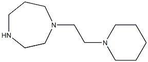 1-[2-(piperidin-1-yl)ethyl]-1,4-diazepane Structure