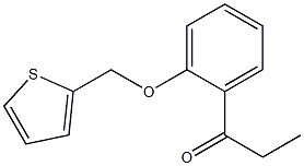1-[2-(thiophen-2-ylmethoxy)phenyl]propan-1-one
