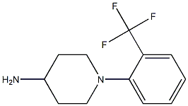 1-[2-(trifluoromethyl)phenyl]piperidin-4-amine,,结构式