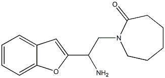 1-[2-amino-2-(1-benzofuran-2-yl)ethyl]azepan-2-one