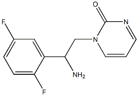  1-[2-amino-2-(2,5-difluorophenyl)ethyl]pyrimidin-2(1H)-one