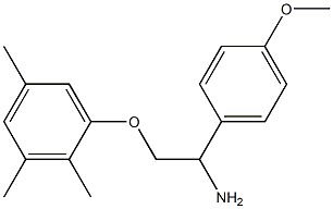 1-[2-amino-2-(4-methoxyphenyl)ethoxy]-2,3,5-trimethylbenzene|