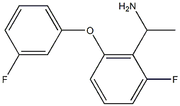 1-[2-fluoro-6-(3-fluorophenoxy)phenyl]ethan-1-amine