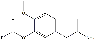 1-[3-(difluoromethoxy)-4-methoxyphenyl]propan-2-amine