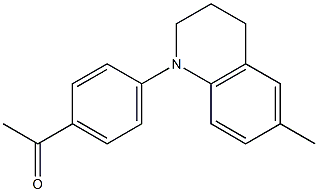  1-[4-(6-methyl-1,2,3,4-tetrahydroquinolin-1-yl)phenyl]ethan-1-one