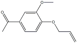 1-[4-(allyloxy)-3-methoxyphenyl]ethanone Structure