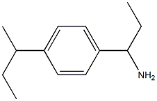 1-[4-(butan-2-yl)phenyl]propan-1-amine