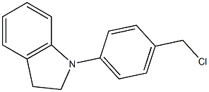 1-[4-(chloromethyl)phenyl]-2,3-dihydro-1H-indole