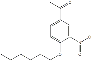 1-[4-(hexyloxy)-3-nitrophenyl]ethan-1-one