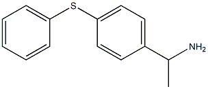 1-[4-(phenylsulfanyl)phenyl]ethan-1-amine Structure