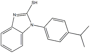 1-[4-(propan-2-yl)phenyl]-1H-1,3-benzodiazole-2-thiol