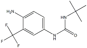 1-[4-amino-3-(trifluoromethyl)phenyl]-3-tert-butylurea