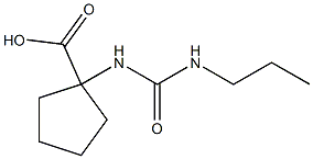 1-{[(propylamino)carbonyl]amino}cyclopentanecarboxylic acid