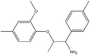 1-{[1-amino-1-(4-methylphenyl)propan-2-yl]oxy}-2-methoxy-4-methylbenzene