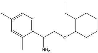 1-{1-amino-2-[(2-ethylcyclohexyl)oxy]ethyl}-2,4-dimethylbenzene