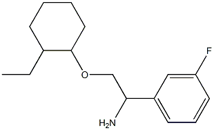 1-{1-amino-2-[(2-ethylcyclohexyl)oxy]ethyl}-3-fluorobenzene