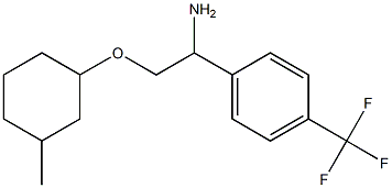 1-{1-amino-2-[(3-methylcyclohexyl)oxy]ethyl}-4-(trifluoromethyl)benzene