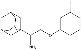 1-{1-amino-2-[(3-methylcyclohexyl)oxy]ethyl}adamantane