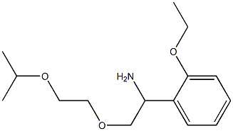  1-{1-amino-2-[2-(propan-2-yloxy)ethoxy]ethyl}-2-ethoxybenzene