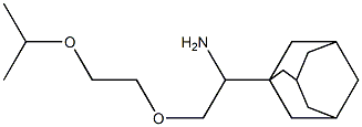 1-{1-amino-2-[2-(propan-2-yloxy)ethoxy]ethyl}adamantane Structure