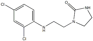  1-{2-[(2,4-dichlorophenyl)amino]ethyl}imidazolidin-2-one