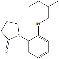 1-{2-[(2-methylbutyl)amino]phenyl}pyrrolidin-2-one