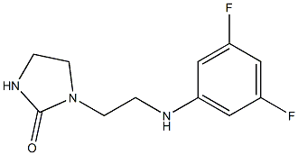 1-{2-[(3,5-difluorophenyl)amino]ethyl}imidazolidin-2-one